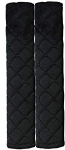 Gurtpolster Gurtschoner Kinder Gurtschutz Kinder Auto Kindersitz Kinder Kinderwagen Autogurt Polster Babyschale F Black,One Size