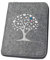 luxdag Mom's Organizer A5 mit Reißverschluss aus Filz (Farbe & Motiv wählbar) - Hülle für Mutterpass, U-Heft, Ultraschallbilder & Impfpass - Geschenk für werdende Mütter