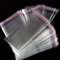 Wednesday 200 Stück OPP Tütchen selbstklebend Plastiktüten 6x24cm klein Flachbeutel Cellophantüten transparent Klarsichttüten für Geschenk Schmuck, Süßigkeiten,Kekstüten