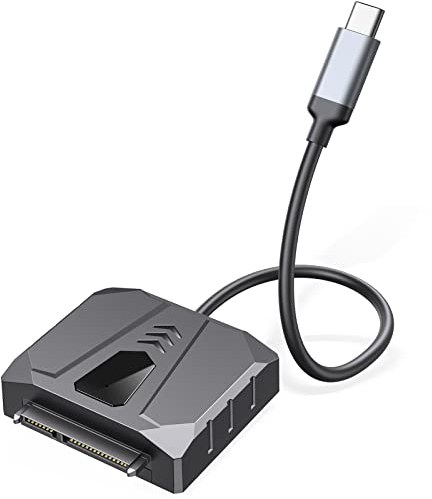 ORICO SATA Kabel Adapter,USB C zu SATA III Kabel für 2,5 Zoll HDD/SSD Festplatten,Unterstützt UASP (S2-3C-3)
