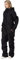 HOTIAN Damen Schneeanzug, Damen Einteiler Skioverall Wasserdicht Winddicht Winter Warme Einteiliger Skioverall,für Wandern Klettern Isoliertes Snowboarden Black-Women M