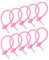 sourcing map Reusable Zip Ties, 6 Inch Silicone Ties Bag Clips, All-Purpose Silicone Ties, Cable Ties, Bread Tie, Household Twist Ties, Reusable Twist Ties (Pink Pack of 20)