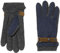 camel active Herren Handschuhe mit Lederriemen in Wolloptik Blau menswear-L