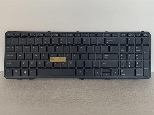 Pour HP ProBook 650 G1 744566-B31 738697-B31 Clavier américain international anglais 744566-001 738697-001 Compatible avec ces 738696-B31 787801-B31 738697-B31 74456 Claviers 6-B31