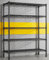 REIBII Shelving Unit Metal Shelving Units for Storage 5-Tier Metal Corner Shelf 450KG Heavy Duty Storage Rack Wire Pantry Shelves Adjustable Wire Shelving Unit, 90X35X150 CM…