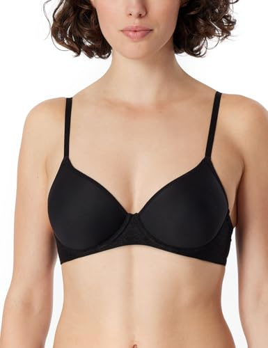 Schiesser Damen BH mit Spacer-Schale - Air, schwarz_181128, 85D