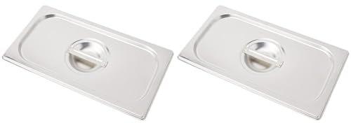 Lacor Deckel FÜR GN BEHÄLTER 1/3 INOX (Packung mit 2)