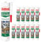 UniBond Extreme Repair Outdoor-Dichtstoff – Weiß - Weather Guard - Wetterfester Dichtmittel, Greifer und Füller für Rahmen, Dach, PVC, Außenverkleidung, Doppelverglasung und mehr (12 x 389g)