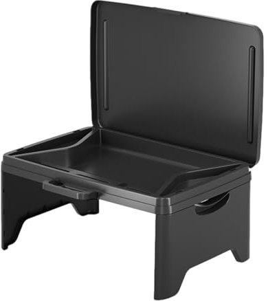 Qurygin Mesa Plegable para Ordenador portátil para Cama,Mesa de Cama para Ordenador portátil,Escritorio Plegable para | Bandejas portátiles para para Comer, Mesa Tipo Bandeja para sofá con