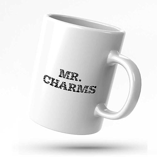 STUDE Coffee Mugs for Men Funny Mr. Charms Mug Coffee Mug Gifts for Women Coworker Mugs Funny
