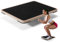 Stehpult Balance Board | Balance Board für Core Training | Rutschfestes Wackelbrett für Workout, Fitness, Stabilitätstraining, Erhöhung