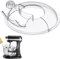 Compatible with Kitchen aid Bowl Cover, for Kitchen aid 6-7QT Mixer Bowl, for Kitchen aid Pouring Shield, for Kitchen aid Mixers Accessories, for Kitchen aid Attachments with Removable Pour Spout