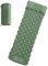 HyAdierTech Matelas Gonflable, Matelas de Camping Autogonflant, Matelas Camping Portable, Matelas Pneumatique Ultraléger avec Pompe à Pied et Oreiller, 195cm x 60cm x 5cm, pour Extérie, Voyage (Vert)