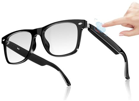 Smart Audio Glasses | Wearable Display Glasses | Smart Glasses With Camera And Speakers | Glasses With Camera And Audio For Cycling, Hiking, Fishing, Wearables Tech For Outdoors