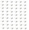 JoyousMall Replacement Dethatcher Tines for Greenworks, Steel Spring Tines for 27022 2500600G for Dethatcher and Scarifier(54pcs)