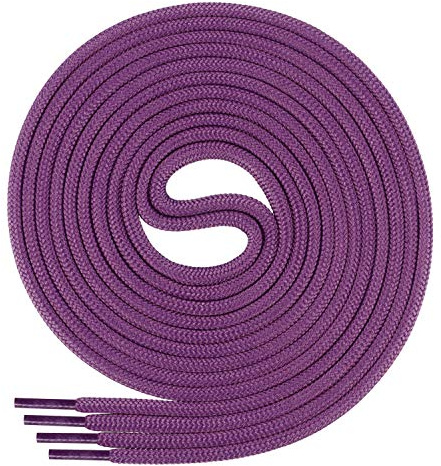 Di Ficchiano 3 Paar Schnürsenkel rund [ ø 3mm ], Schuhbänder für Business- und Lederschuhe, reißfester Ersatz Shoelaces aus Polyester