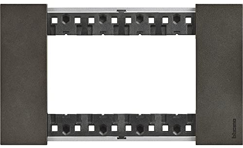 Bticino Living Now KA4804NG Assiette 4 modules zinc espace