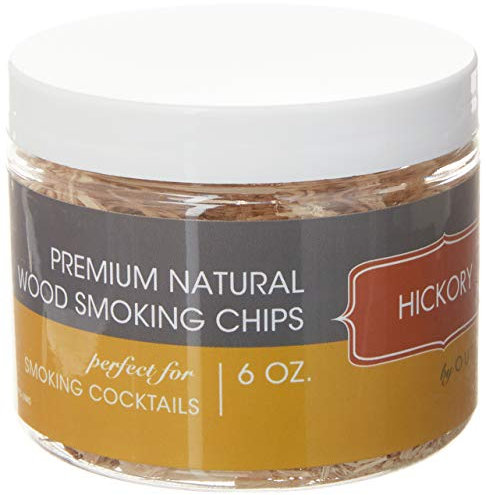 Outset Ofengetrocknete, natürliche Hickory-Holz-Räucherchips, 170 ml, Braun