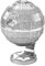 Fascinations MMS278 Metal Earth Metallbausätze - Star Wars Death Star™ (Todesstern), lasergeschnittener 3D-Konstruktionsbausatz, 3D Metall Puzzle, DIY Modellbausatz mit 2 Metallplatinen, ab 14 Jahre