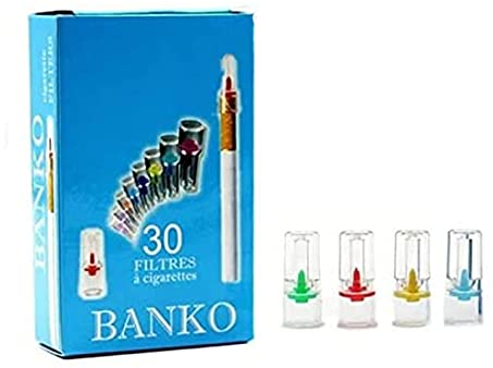 Pack de 180 filtres porte cigarettes Banko
