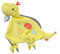 Fehn Schmusetuch Baby Spielzeug Dino - Schnuffeltuch für Neugeborene - Kuscheltier mit Rassel & Quietsche - Einschlafhilfe Handpuppe - Kuscheltuch Schlaftier für Babys und Kleinkinder ab 0+ Monaten