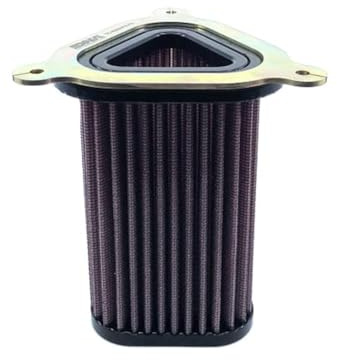 DNA High Performance Filters Airbox Cover and Filter Stage 2 Compatible with Royal Enfield Inter. 650 (18-23) with 98-99% Filtering Efficiency PN: R-RE65N18-S2-COMBO