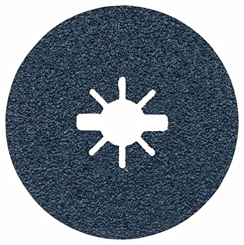 BOSCH FBX4536 discos de fibra abrasiva de grano grueso de 4-1/2 pulg. 36 X-Lock