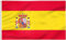 FLAGBURG Spanische Flagge 150 x 240 cm Spanien Fahne mit Messingösen Lebendige Farbe und UV-beständig Leinwand-Header und Doppelt Genäht Langlebig Spain Fahne für Draußen und Drinnen Euro 2024