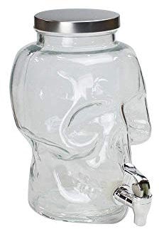 Ard'time - Fontaine tête de mort en verre Cubanios 4 L