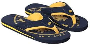 Animal Jekyl Kids Flip-Flops - Slip-on & Lightweight Footwear with Soft Padded Straps for Boys & Girls - Best for Spring, Summer, Beach & Outdoors Navy Kids Shoe Size 13