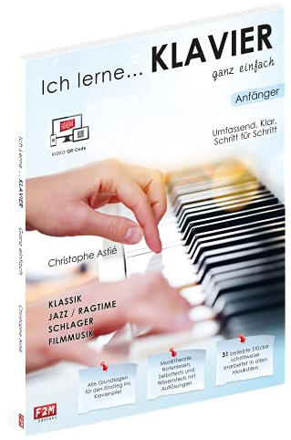 Ich lerne┤ KLAVIER ganz einfach. Klavier Solo. Enthält Medien Online