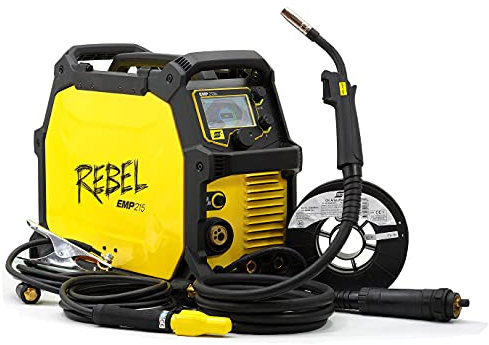 ESAB Rebel™ EMP 215ic MIG/MAG WIG - Soldadora inverter (240 A, aluminio)