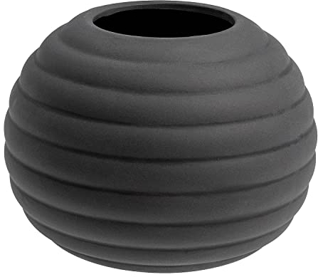 Storefactory [W] RUNVIK Dark Grey Ceramic vase