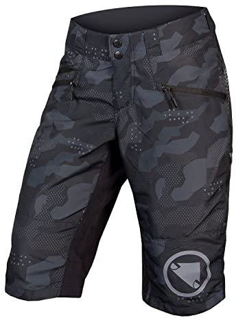 Endura Damen SingleTrack Mountainbike Baggy Radhose, Größe S, Schwarz