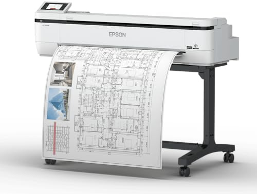 Epson SureColor SC-T5100M Großformatdrucker, WLAN, Tintenstrahl, Farbe, 2400 x 1200 DPI A0 (841 x 1189 mm), Ethernet-LAN