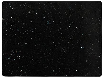 DMORJ Schwarzer Glitzer-Teppich – 160 x 114 cm, fühlt sich weich an, mit feinem Nickerchen, verschleißfest, Büro und Bett. Geeignet für Wohnzimmer