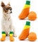 Avaner 4 Stücke Hundeschuhe Hundesocken mit Weiche Gummi wasserdichte Schmutzabweisende Outdoor Sportschuhe rutschfeste Pfotenschutz Socken Antirutschsocken für kleine Hunde Haustiere Gelb