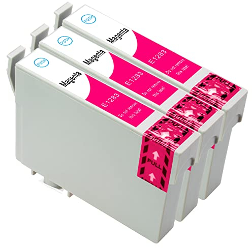 ESMONLINE 3 Set Multipack kompatible Druckerpatronen als Ersatz für Epson T1285 für Epson Stylus Office BX-305 S-22 SX-125 SX-130 SX-230 SX-235 SX-420 SX-425 SX-430 SX-435 SX-438 SX-440 SX-445