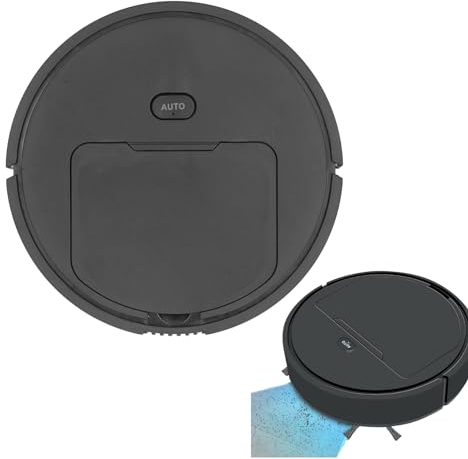 Topyond Mini Robot De Barrido Doméstico Automático De Bajo Ruido De 40db, Robot Aspirador para Pisos 3 En 1 con Carga USB para Mascotas, Pisos Duros Y Limpieza Diaria