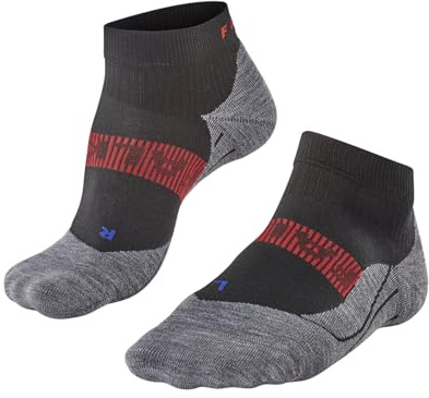 FALKE Damen RU4 Cool Short Laufsocken atmungsaktives schnelltrocknendes Funktionsmaterial mittelstarke Polsterung antiblasen kühlend kurz vegan zum Sport Jogging Running 1 Paar