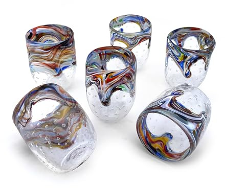 MAZZEGA ART & DESIGN 6 Gläser Special Edition aus Muranoglas - Longhi (6)