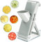 Vegetable Chopper Mandoline Vegetable Slicer - Veggie Onion Potato Salad Food Chopper Manual-Veg Chopper Kitchen Tools & Gadgets (Grey)