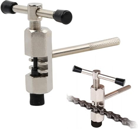 Nivofu Bike Chain Breaker Tool, Bicycle Chain Repair Tool, Chain Rivet Tool Breaker, Compact and Portable Bike Chain Tool, Durable Bike Chain Cutter Tool, Bike Chain Tool for 8 9 10 Speed Chain Link