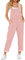 Vetinee Salopette da donna Jeans Baggy Jumpsuit Oversize Tuta con Tasche, Colore: rosa., XL