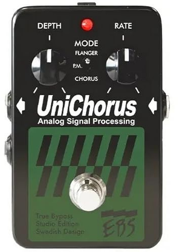 EBS UniChorus Analog Signal Processing Bass Pedal Studio Edition Rev 2