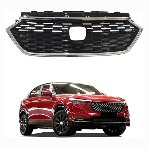 HHYHUJYG Kühlergrill, Für Honda HRV 2022 2023,Front- & Kühlergrille,Frontgrill Zierleisten Streifen Kühlergrilleinsätze,Autogrill-Netz