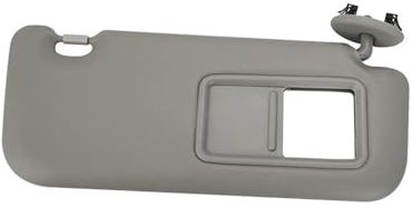 Coche Visera Solar para Toyota para Auris para Corolla 2010 2011 2012 2013 Parasol Interior Coche con Espejo Lado Izquierdo Derecho Conductor Pasajero Coche Extensor Parasol Visera(Grey Right)