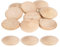 QUARKZMAN 20Pcs Bouchons à Bouton en Bois, 40mm/1,57 Bouchon de Trou de Vis en Bois Dur, Capuchons en Bois de Dôme, Bouchon en Bois pour Meubles, Travail du Bois, Artisanat (45mm x 40mm)