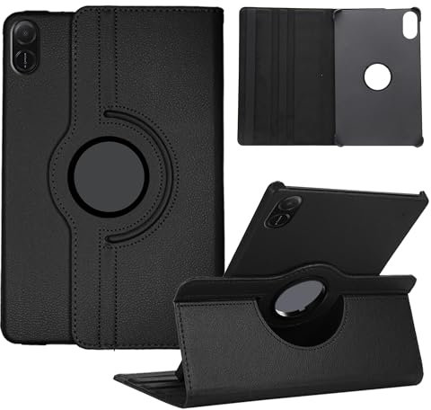 Funda Compatible con Honor Pad X8a 11 Pulgada Tableta 2024, Multiángulo Carcasa Cuero PU Soportes Giratorios de 360°