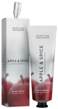 Apple & Spice Hand Cream 75ml – Moisturising Hand Cream with 10% Shea Butter & Seasonal Spiced Apple Fragrance